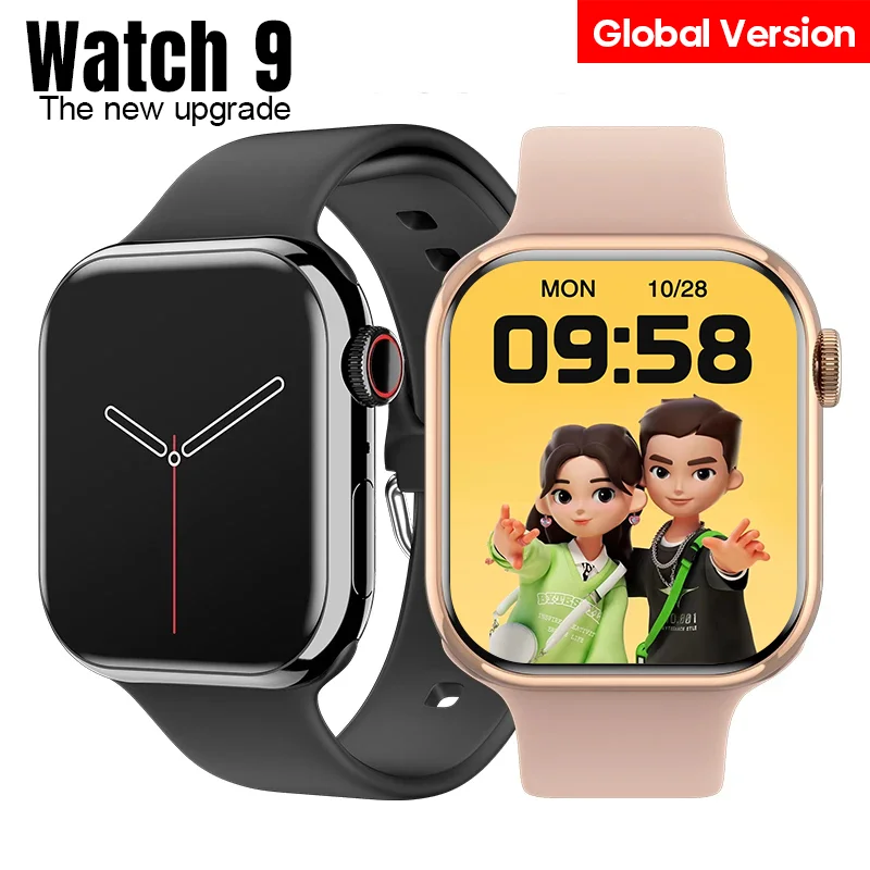 

【Global Version】2023 IWO Watch 9 Always-on HD Display Voice Calling Smart Watch Men Women Series 9 Smartwatch For Apple Android