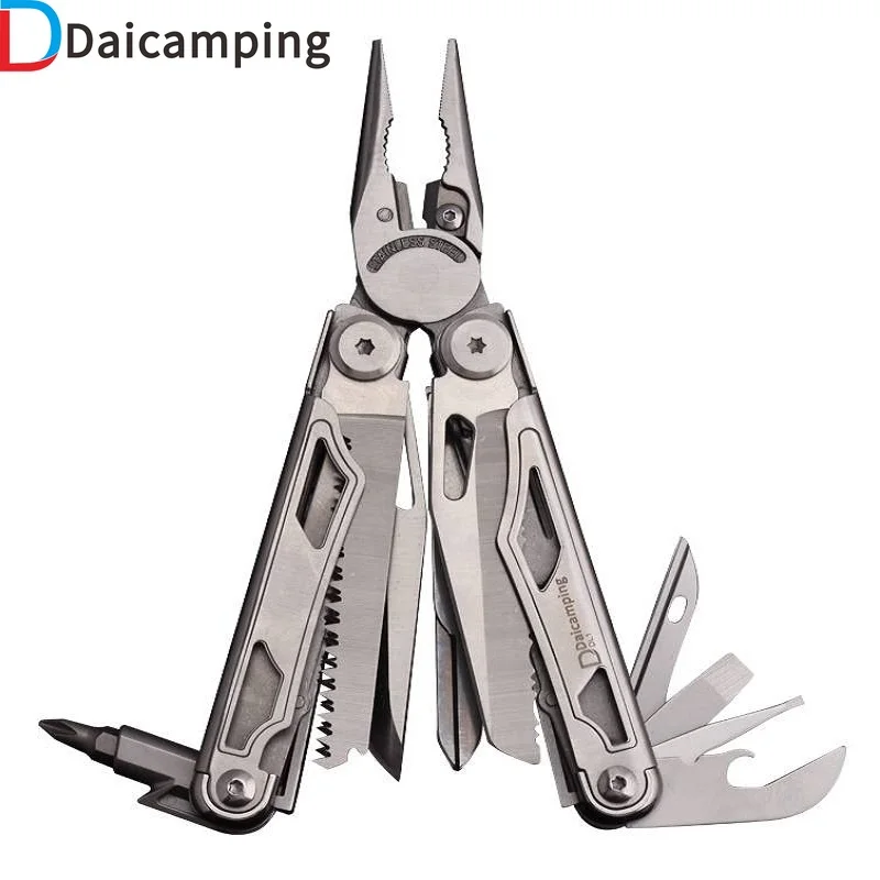 Многофункциональный складной нож для ежедневного использования daiкемпинга DL1, многофункциональный складной нож, многофункциональные инструменты, ножницы, пила, зажим, Мультитул/плоскогубцы с зажимами - Апрельский топ товаров с Али