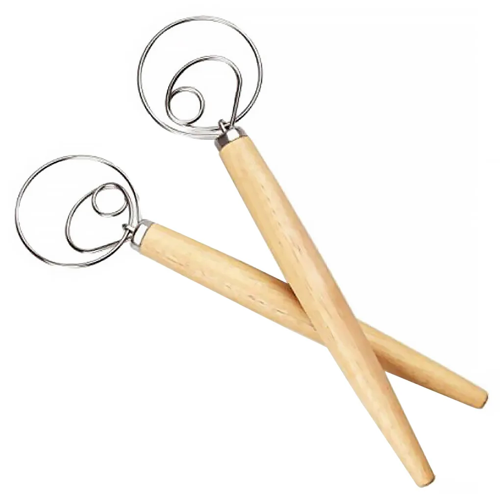 

2шт Тесто блендер проволока венчик домашний кухонный взбиватель для яиц мука из нержавеющей стали миксер инструмент для выпечки