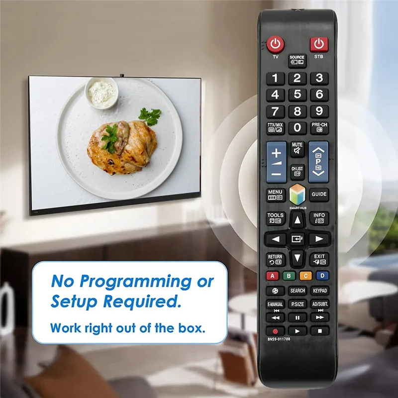 Пульт BN59-01178B для Samsung Smart TV UE40H6200AW/XXC UE40H6200AW UE55HU7105 UE48H5500AWXXN