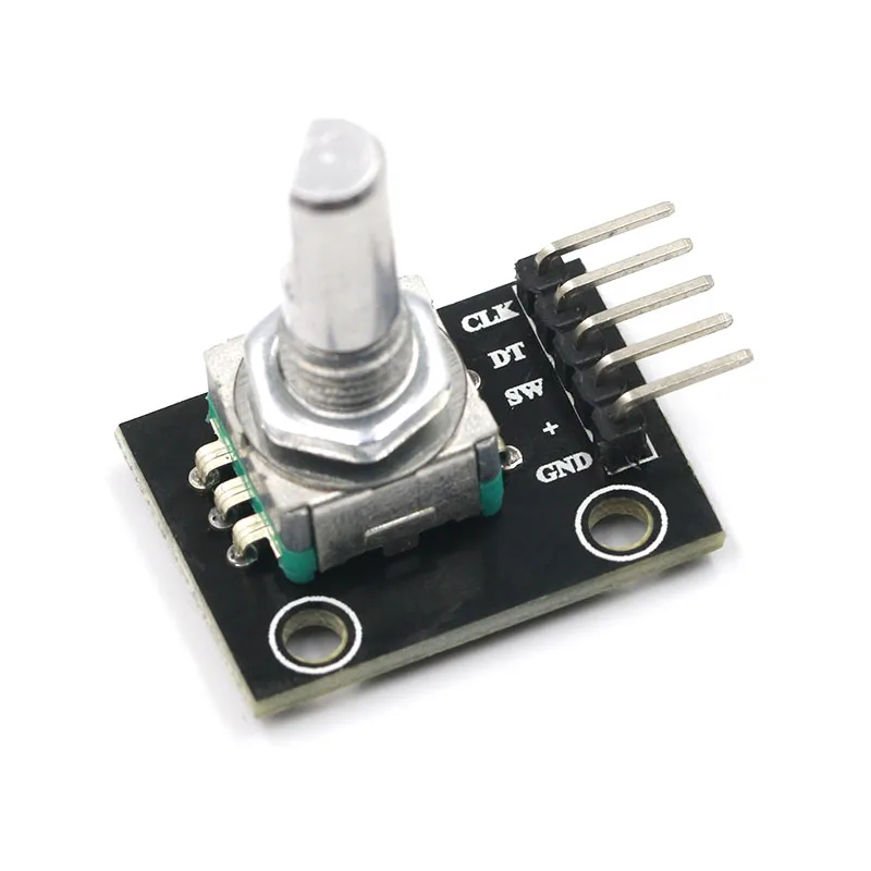 360 Degrees Rotary Encoder Module For Arduino Brick Sensor Switch Development Board KY-040 With Pins | Switches