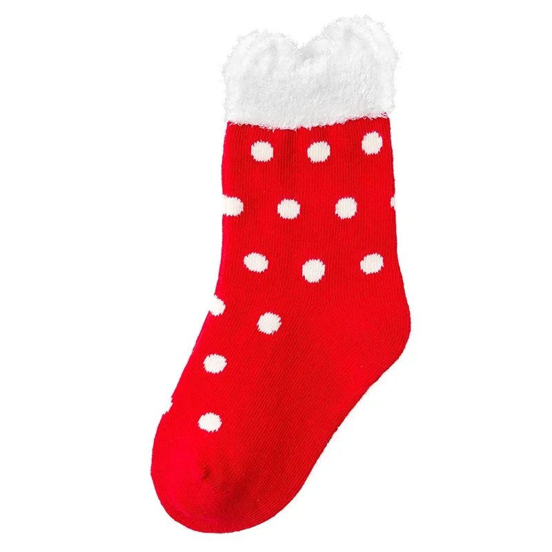 3 пары Carmella новые красные рождественские детские осенние и зимние теплые