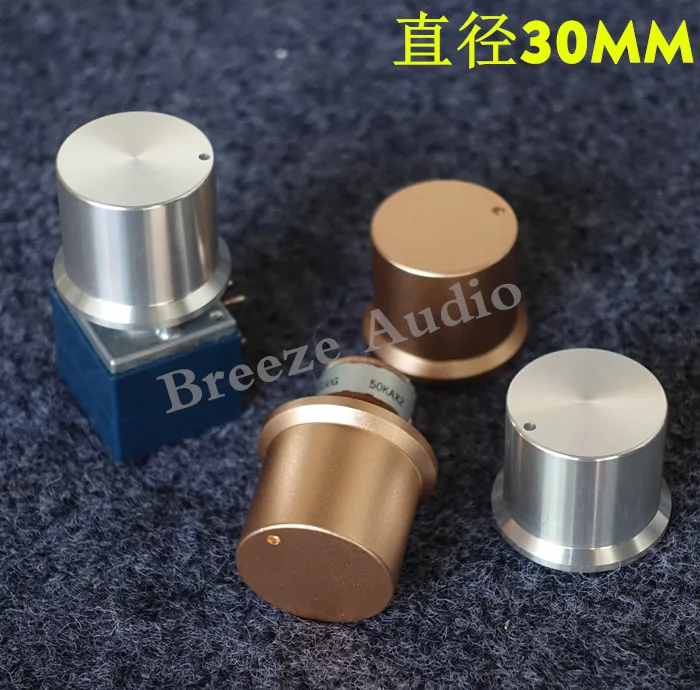 

BRZHIFI full aluminum knob for power amplifier 30*25mm
