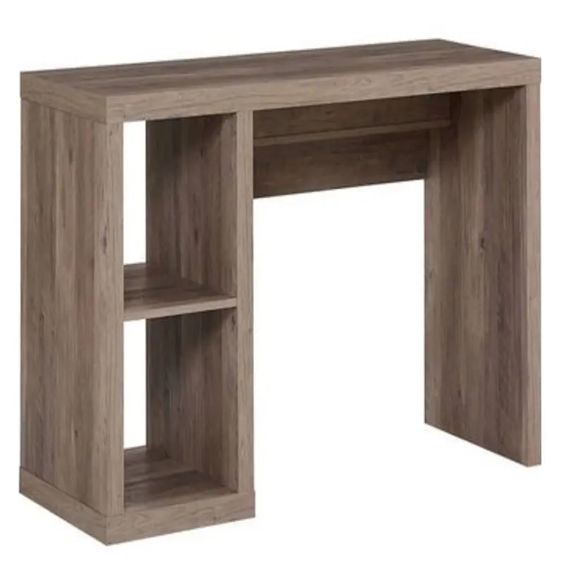 

POPTOP Cube Storage Office Desk, Rustic Gray