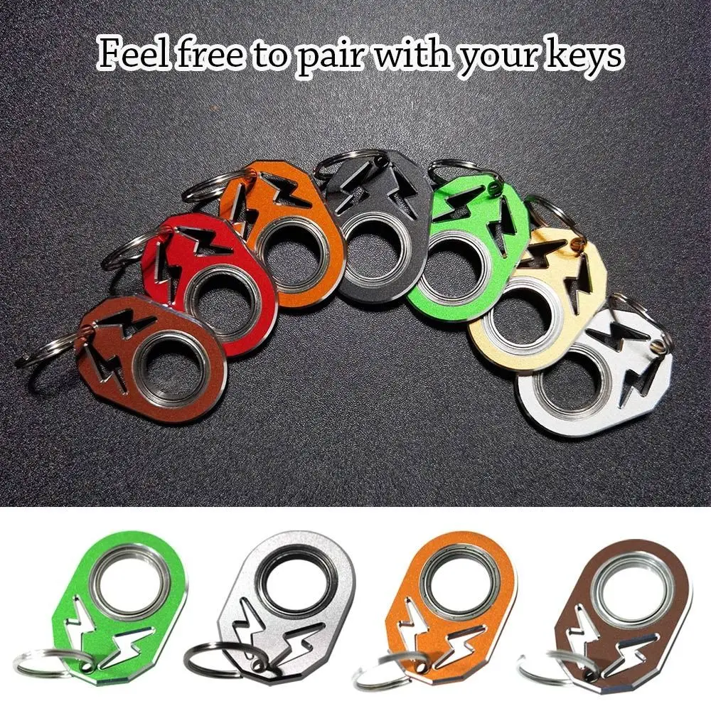 

Tool Travel Accessories Key Chain Clip Keychain Metal Rotating Toy Elevator Work go Out Decompression Backpack Buckle