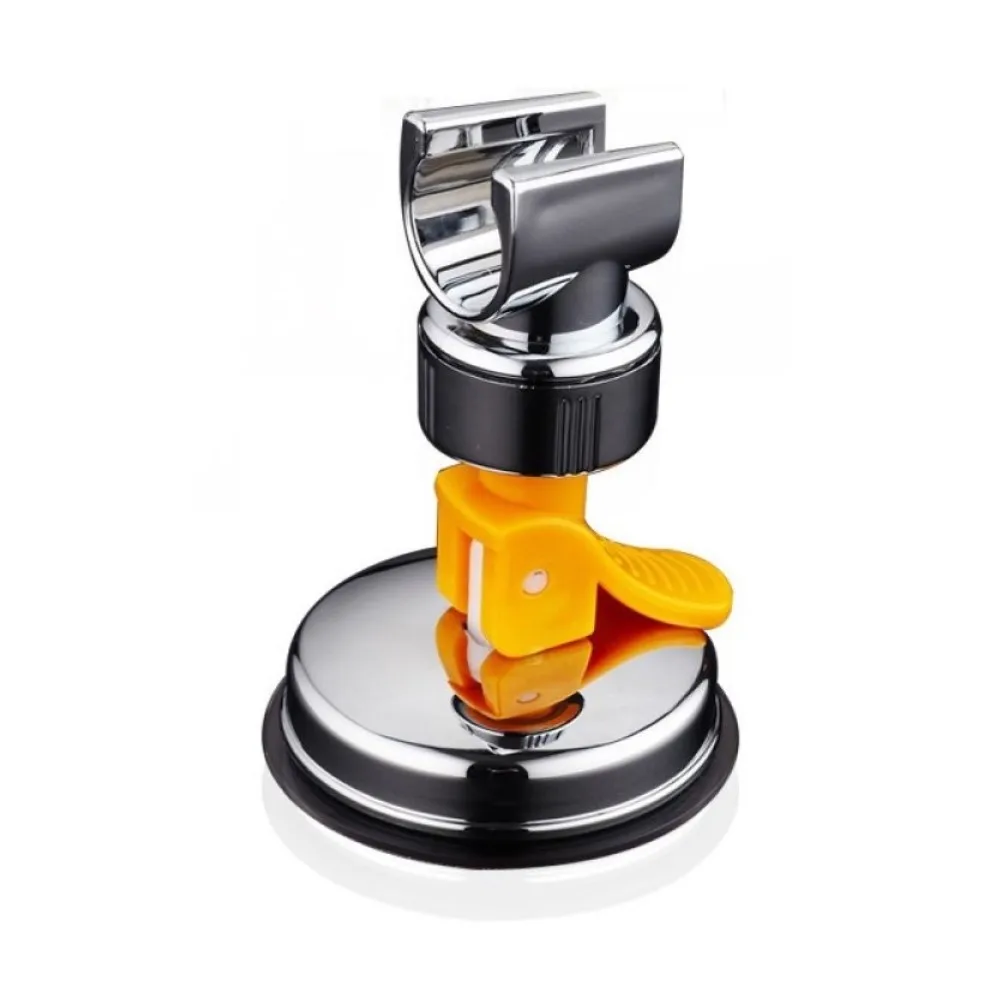 

Hand Shower Rack Universal Adjustable Suction Cup Holder Full Plating Shower Rail Head Holder Bathroom Bracket Accessories