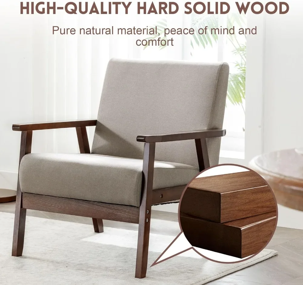 Современный стул с акцентом среднего века подлокотниками и ножками из массива