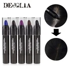 1 шт., одноразовая краска для волос, черный цвет, яркая краска для волос, мгновенное покрытие седых корней, изменение цвета волос, кремовая палочка для мужчин, женщин и мужчин