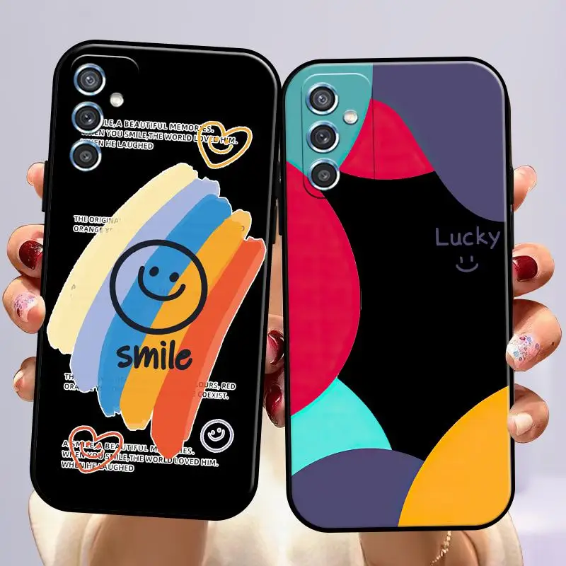 

Watercolor Art Phone Case For Samsung M30S M20 M31 M22 M31S M12 M10 M30S M52 5G M51 M11 M32 M30 R44f Cute Coque Protective 2021