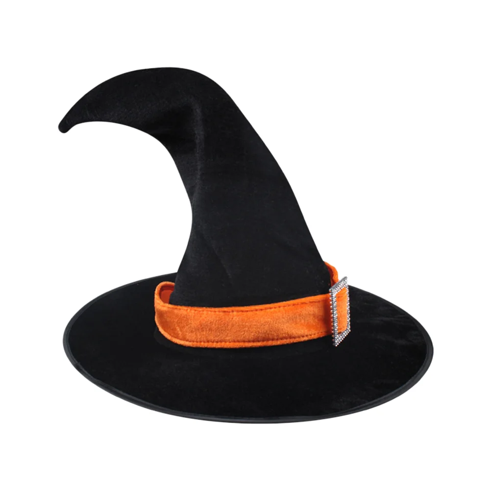 

Witch Hat Witch Costume Accessory Black Ruched Witch Hat Masquerade ( Random Corlor )