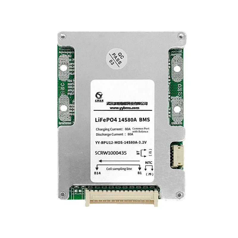 Yanyang BMS для LifePO4 3 2 В аккумулятор электрический скутер 14S 24 80A 18650 литиевая батарея