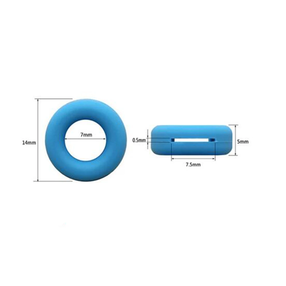 Нескользящий Чехол для очков Круглый Силиконовый водонепроницаемый