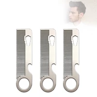 stainless steel comb portable hair comb mini comb beard comb mens beard comb styling comb