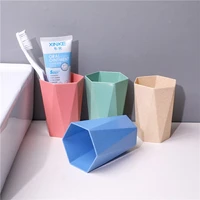 new creative wheat straw mouthwash cup toothbrush cups household couple toothbrush cup diamond toothbrushes cups