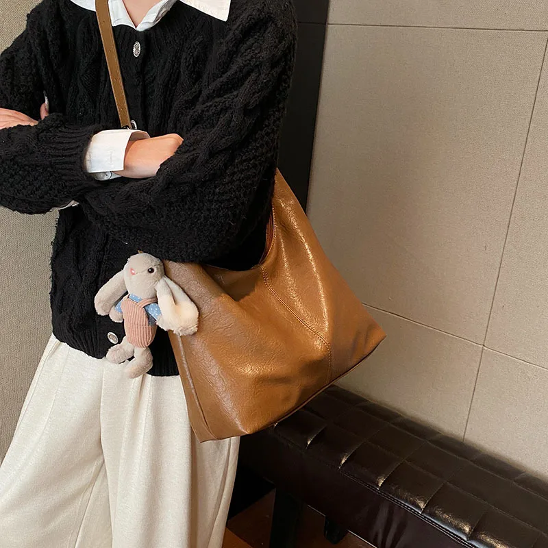 Нишевая текстурная женская сумка для подмышек новинка 2024 стильная повседневная