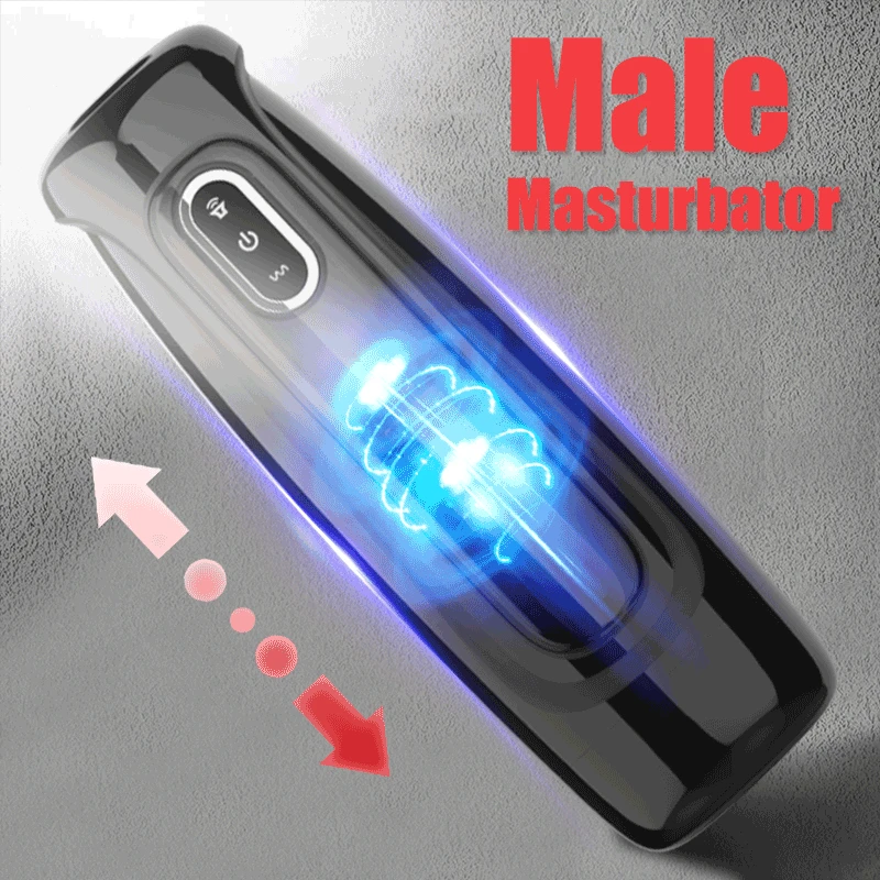 Sex Toy For Man Automatic Telescopic Rotation Male Masturbator 10 Adjustable Modes Pussy Adult Masturbator Electric Cup Climax