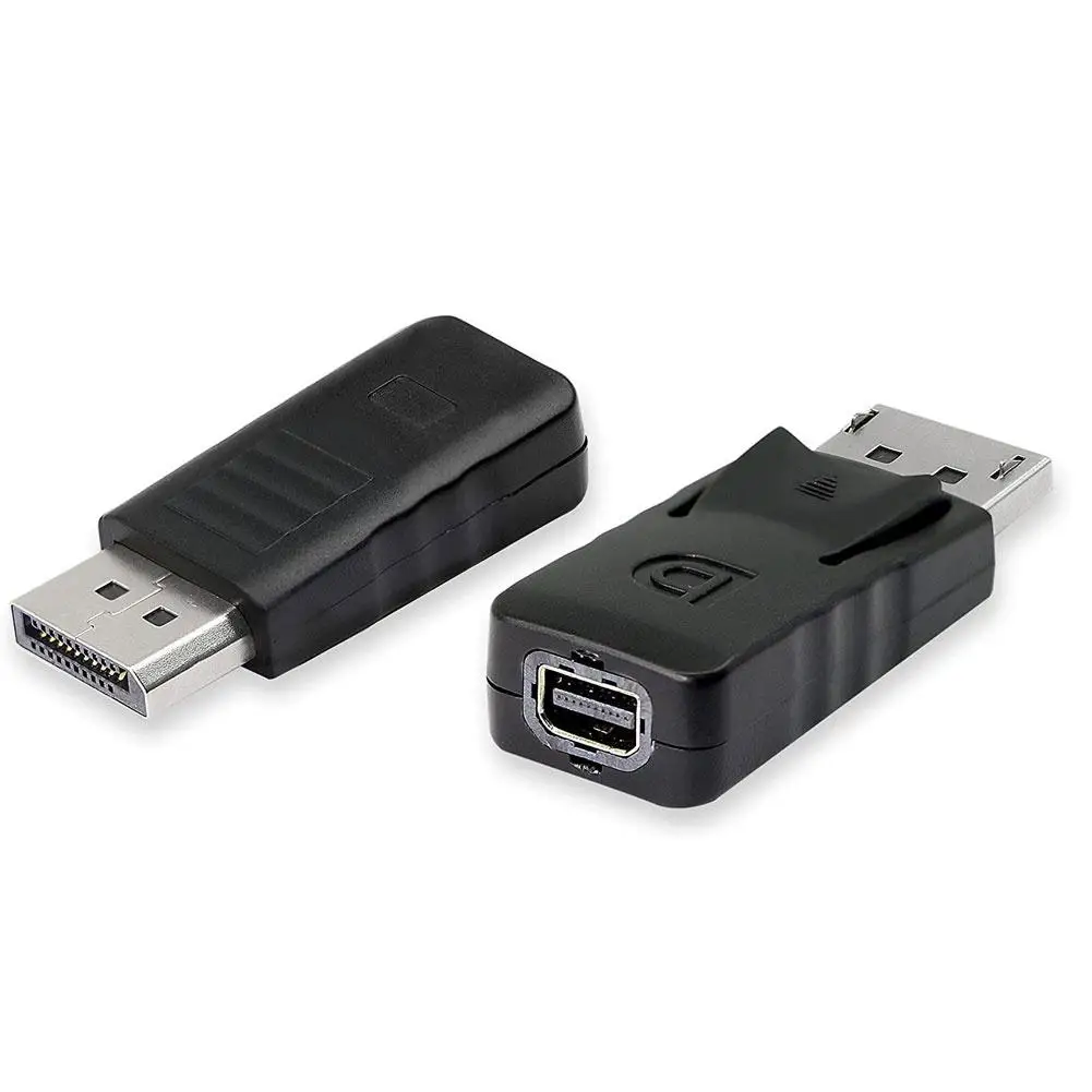 

Black ABS Display Port DisplayPort DP Male to Mini Displayport Female Converter Cable Adapter Video Audio Connector for HDTV PC