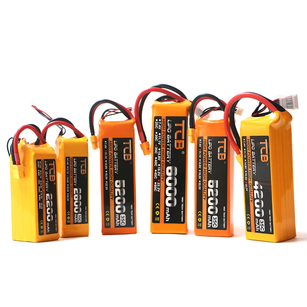 Аккумулятор LiPo 6S 6S 22,2 V 45C 1500 1800 2600 3000 3500 4200 5200 6000mAh 45C для радиоуправляемого самолета, вертолетов, автомобилей, дронов
