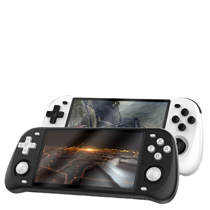 

Retro Open Source System Handheld Game Consoles RK3326 5.0-Inch IPS Screen Wifi 3D Rocker Best Kids Gift