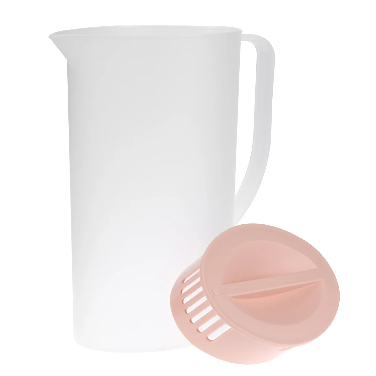 

Pitcher Waterplastic Kettle Teabeverage Lid Pitchers Cold Jug Drink Pot Lemonadecoffee Jugsgallon Fridge Icedscale Drinking