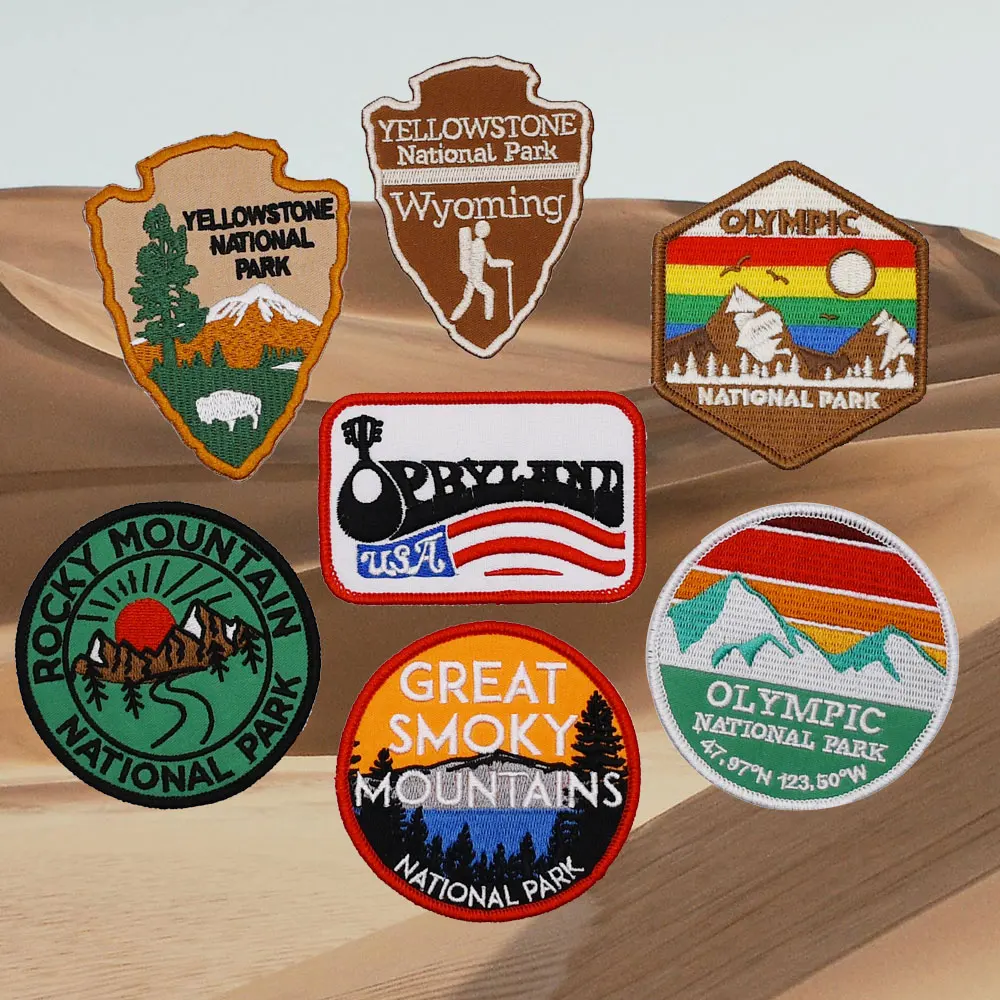 Эмблема парка детской швейной этикетки панк Байкерская группа рок одежда значки