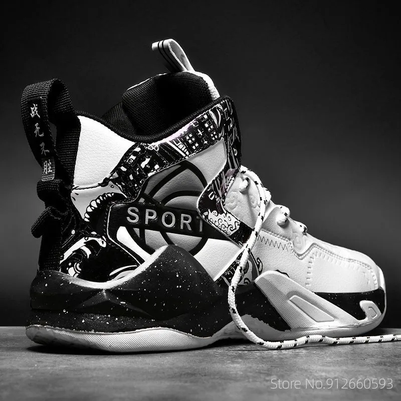 

Basketball Shoes Men Unisex Breathable Basketball Woman 2023 Basketball Shoes Boys Wearable Basket Shoes Hombres Wholesale