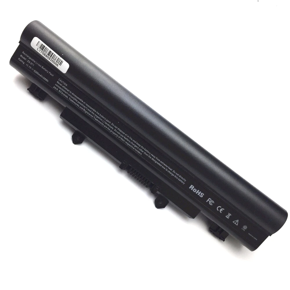 AL14A32 11 1 В 5200 мАч аккумулятор для ноутбука Acer Aspire E14 E15 E5 V3-472 V3-572 E5-531 E5-411 E5-421 E5-511G E5-571