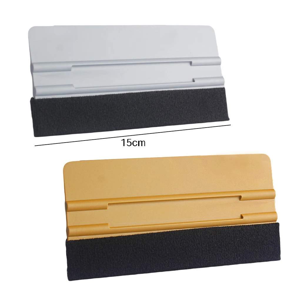 

TOFAR 15 см виниловый фетровый скребок-аппликатор, автомобильная пленка, наклейки из углеродной пленки, установка скребка, инструмент для тонировки окон, более гладкие обои