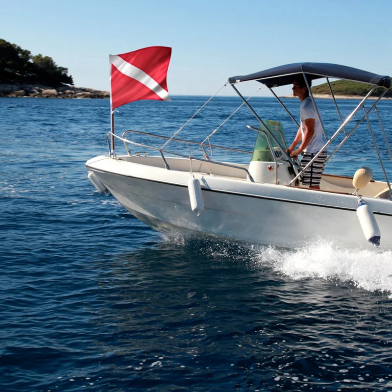 Надувной флаг для подводного плавания с аквалангом поплавок подводной охоты