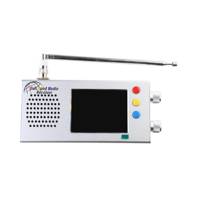 

V1.18 Firmware TEF6686 Full Bands FM/MW/Shortwaves HF/LW Radio Receiver with Telescopic Antenna Built-in Speaker