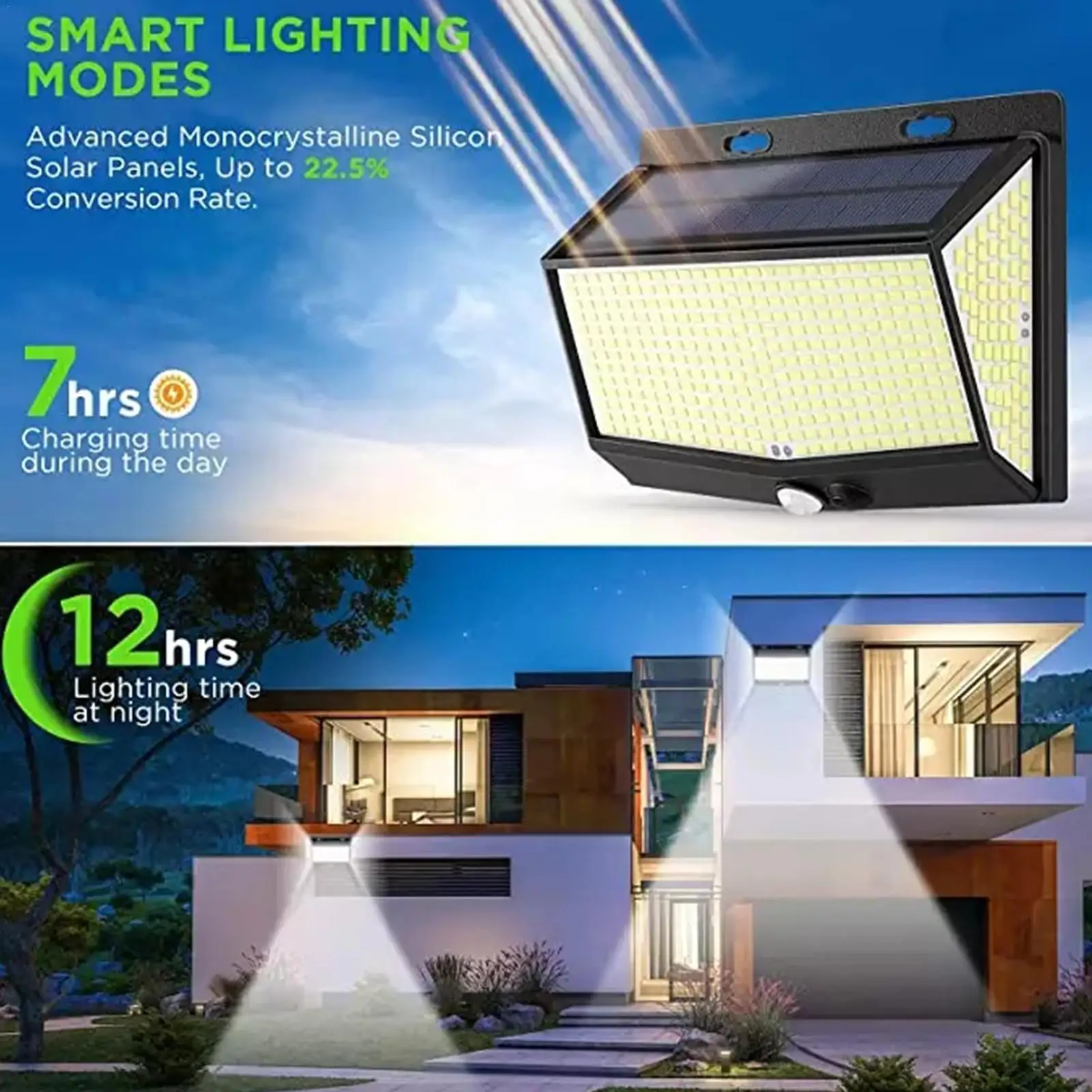 

Solar Led Light Outdoor Lamp PIR Motion Sensor LED Wall Lights Sconce Waterproof Solar For Garden Street Lamp Outdoor Lighting