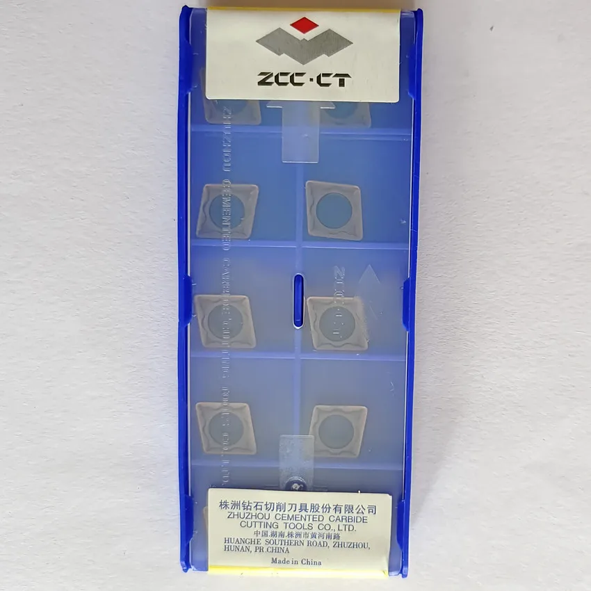 CCMT09T304 CCMT09T308 CCMT09T304-EM YBG205 / CCMT09T308-EM ZCC. Инструменты ЧПУ лезвие карбидные вставки