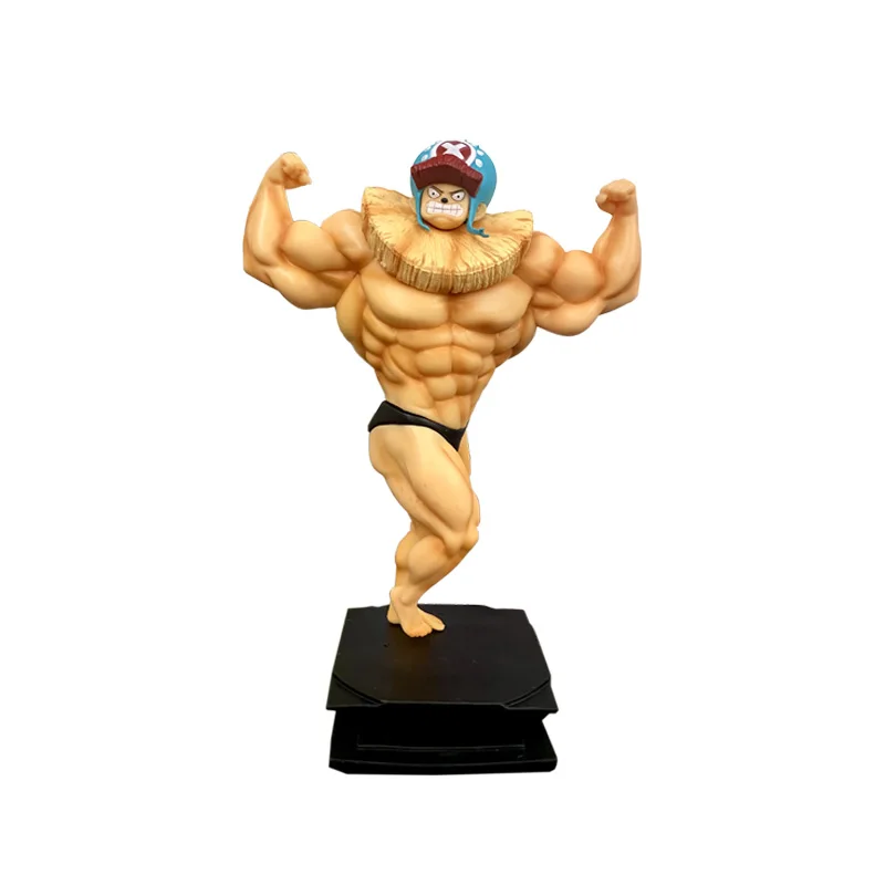 

20.5cm Movie Anime One Piece GK Tony Tony Chopper Muscular Hunk PVC Figure Figurine Toy Collection Toy Model Statue doll gift