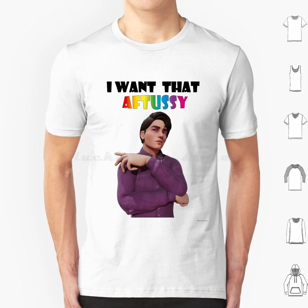 

Футболка хлопковая с надписью «I Want», 6xl