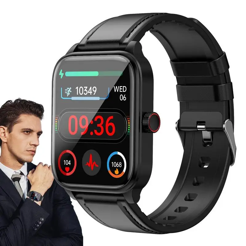

Blood Glucose Watch Blood Sugar Monitoring Watch Tracking Fitness Watch With Magnetic Charger Yoga Stepping Running And Boating