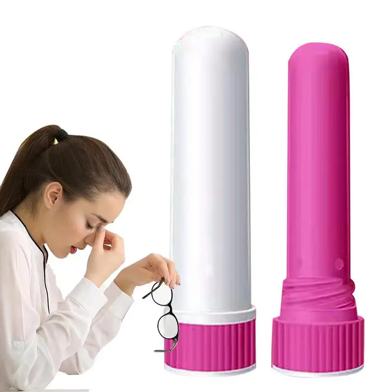 

Anti Sleeping Nose Stick Portable Refreshing Nasal Inhaler Sticks With Plant Essential Oils Universal Inhalation Nose Stick For