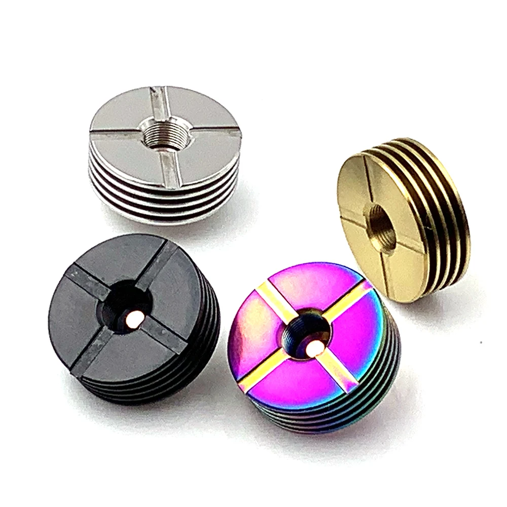 

RunVape 22mm Base DIY Connector Heat Sink for 510 Tread Adaptor Melo 3 RDA Atomizer Mod