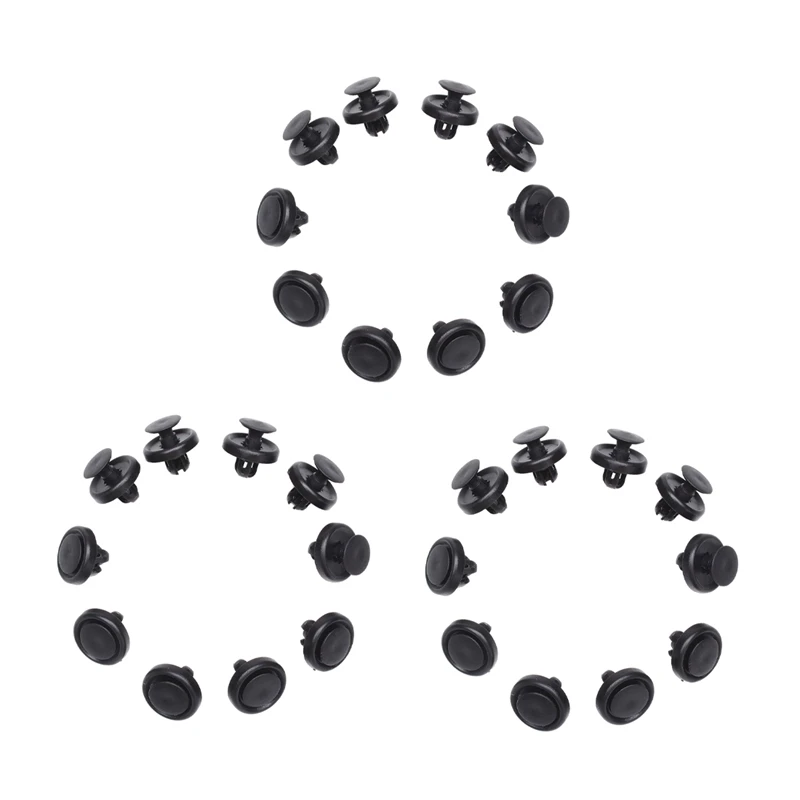 

30X 7 мм бампер отделка Клип панели для Toyota Lexus крышка двигателя