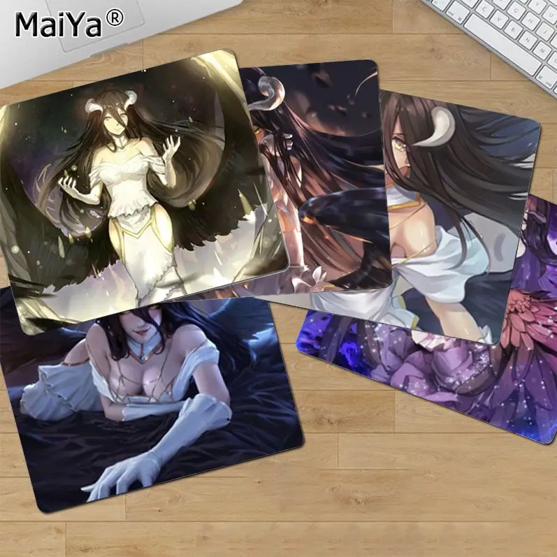 

MaiYa Your Own Mats Overlord Albedo gamer play mats Mousepad Top Selling Wholesale Gaming Pad mouse