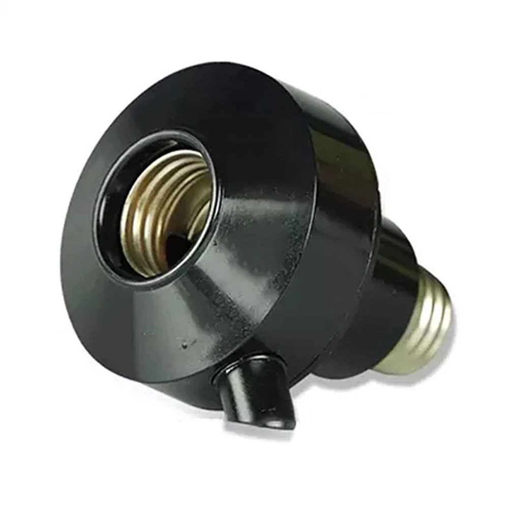 Для E26 E27 Совместимая розетка управления освещением с фотоэлементом