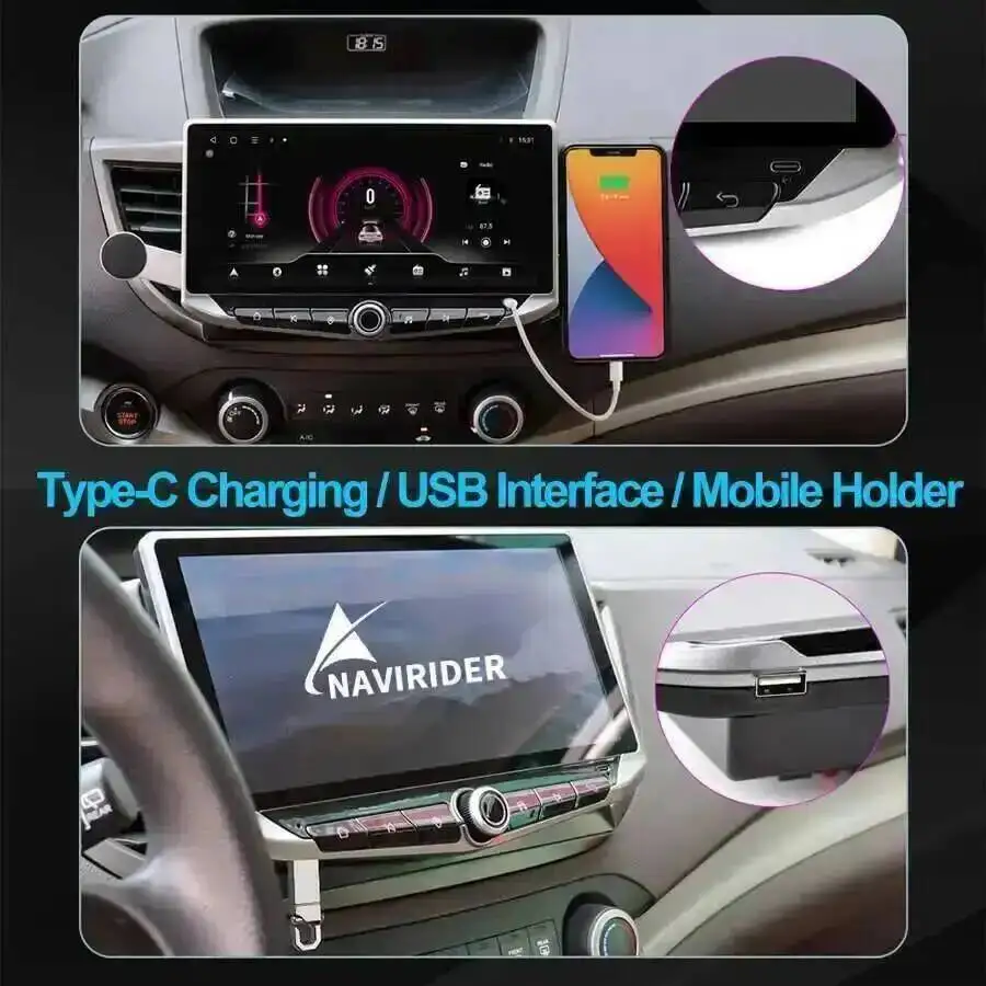 Фото Для FIAT DUCATO 2016 2017 2018-2024 Android 15 GPS-навигация Carplay Автомобильный радиоприемник с сенсорным экраном Видеоплеер Головное устройство №5