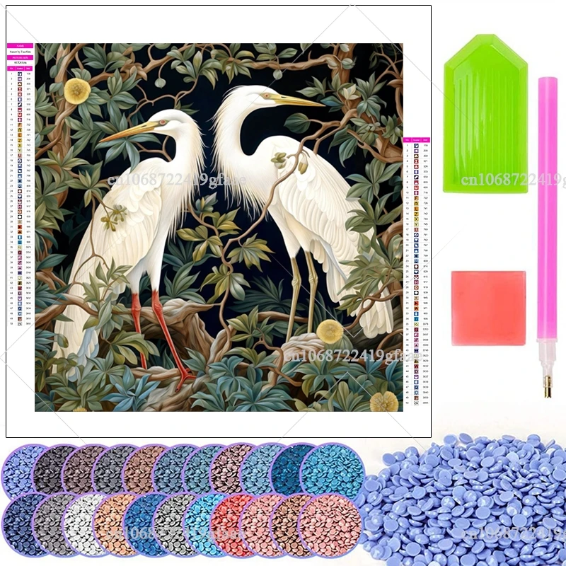 Буря птица 5D DIY алмазная живопись полная дрель стразы драгоценный камень