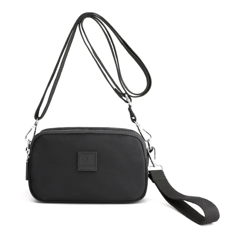 

Summer Casual Fashion Ladies Small Square Bag Multifunctional Interlayer Ladies Diagonal Shoulder Bag green/black/blue
