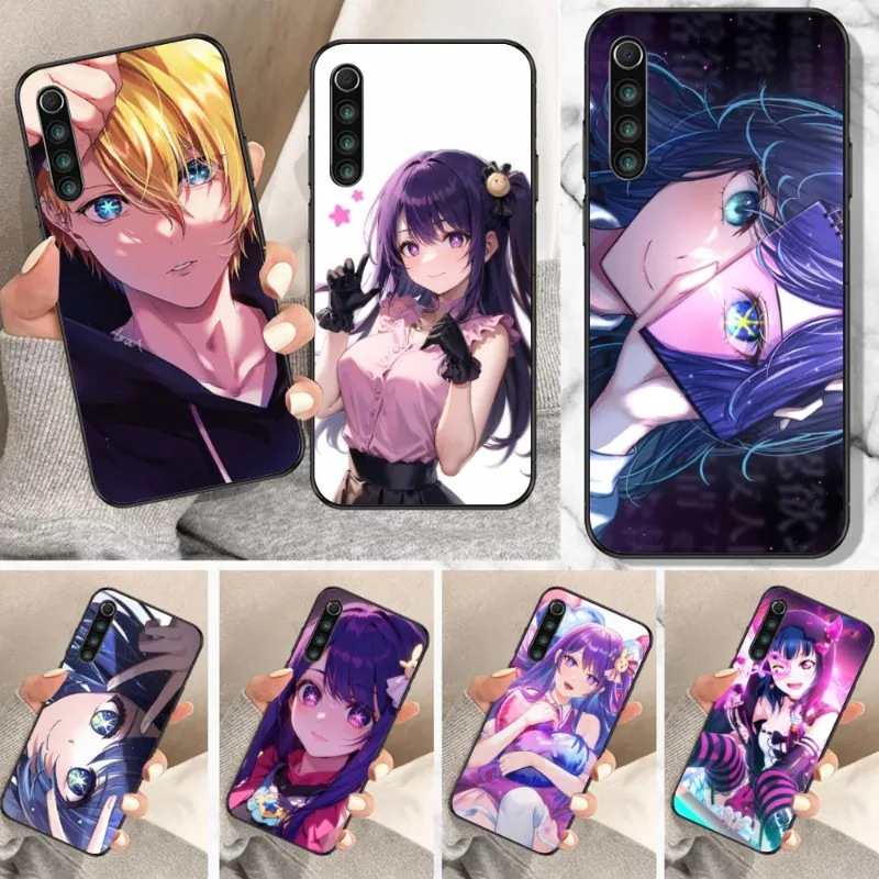 Аниме Oshinoko AI чехол для телефона Xiaomi Mi 13 12 12S 12T 11T 10T 9T Lite Pro Ultra Poco F3 F4 F5 X4 GT черный