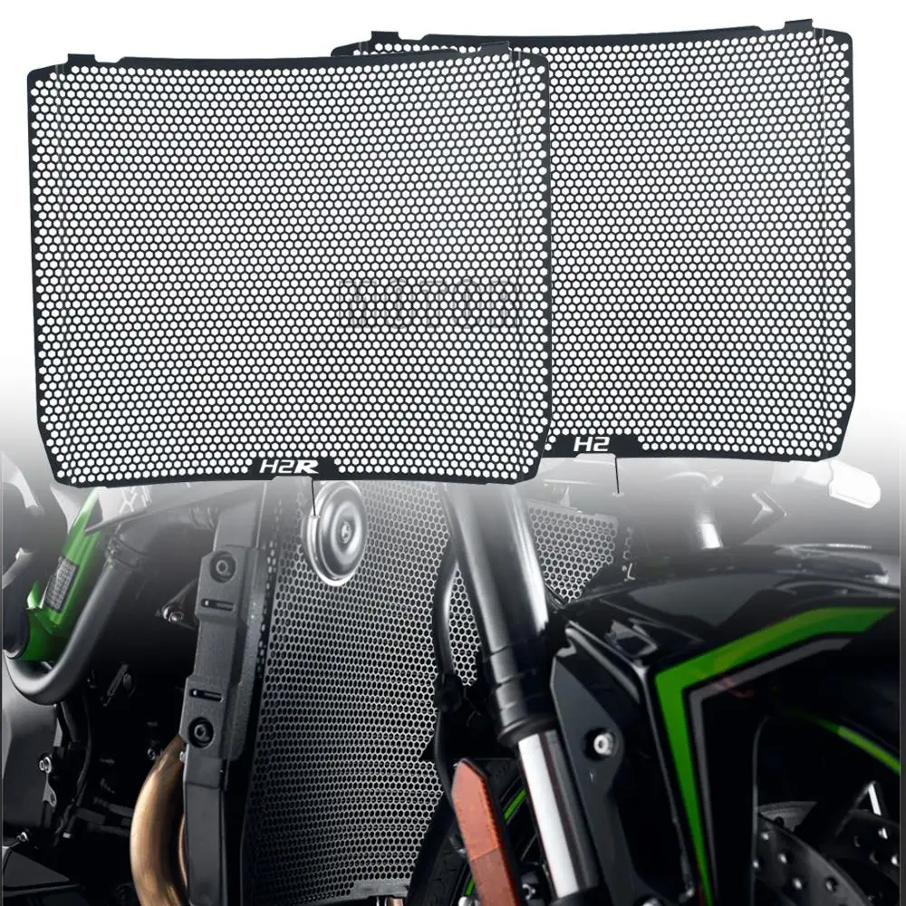 

For Kawasaki Ninja H2 R H2R SX SE 2018 2019 2020 2021 Motorcycle Radiator Grille Cover Guard Protection Protetor ZH2 Z H2 H2SX