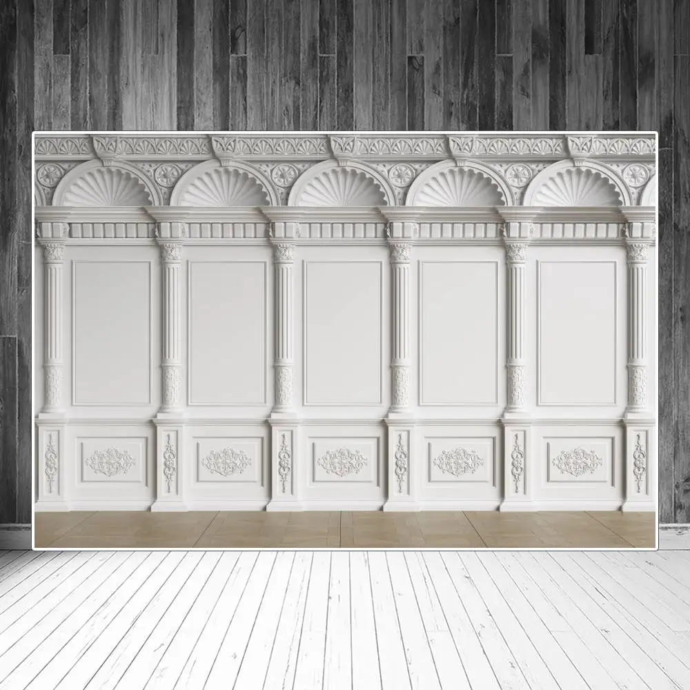 

Vintage Columns Arch Room Wall Photography Backdrops Decors Interior Scene Custom Baby Photozone Photo Background Accessories