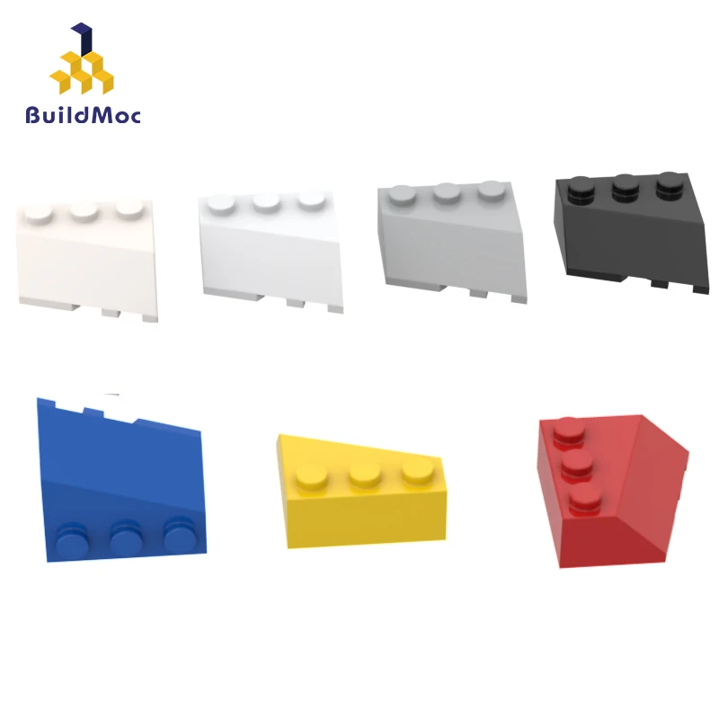 

10PCS Brick Parts DIY 4286 3x1 Inclined Brick High-Tech Parts Compatible 4286 Educational Parts Toys