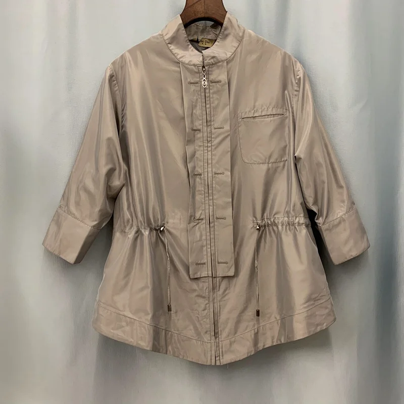 [Галстук] Европейский и американский элитный средний женский рукав три четверти