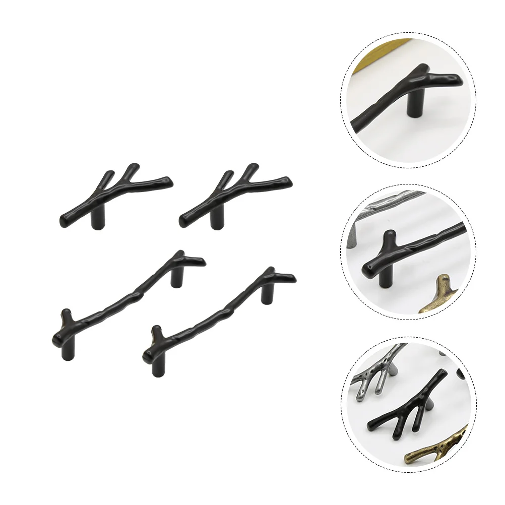 

European Style Handle Tree Branch Kitchen Cabinet Door Handles Decorative Knobs For drawers