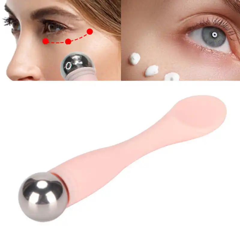 

Anti Wrinkle Eye Cream Applicator Wand Sticks Massage Sticks Beauty Scoop Spatula Roller Reduce Dark Circles Puffiness Facial